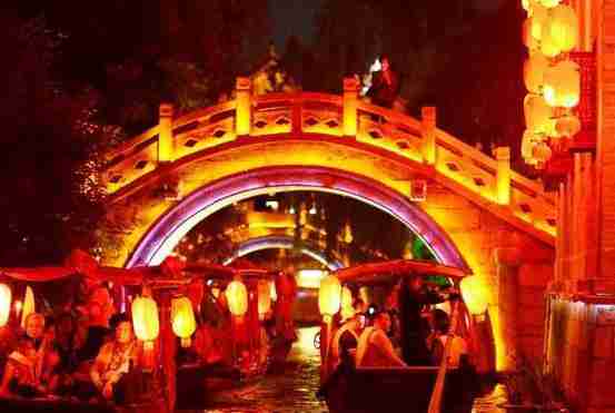 台儿庄古城的夜景门票多少 台儿庄古城的夜景图片