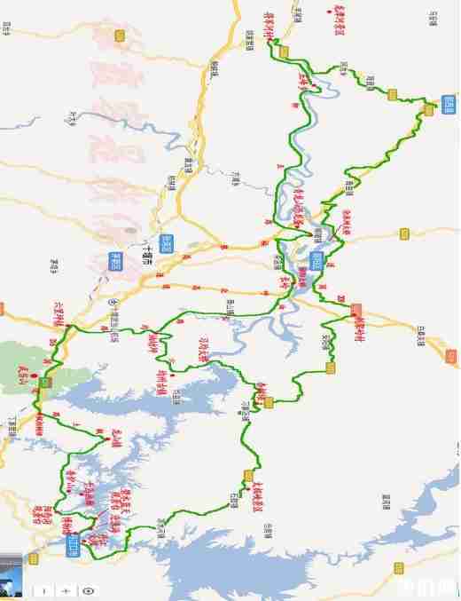 丹江口水库最美公路线路详解附地图