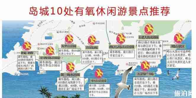 青島景點公交路線整理