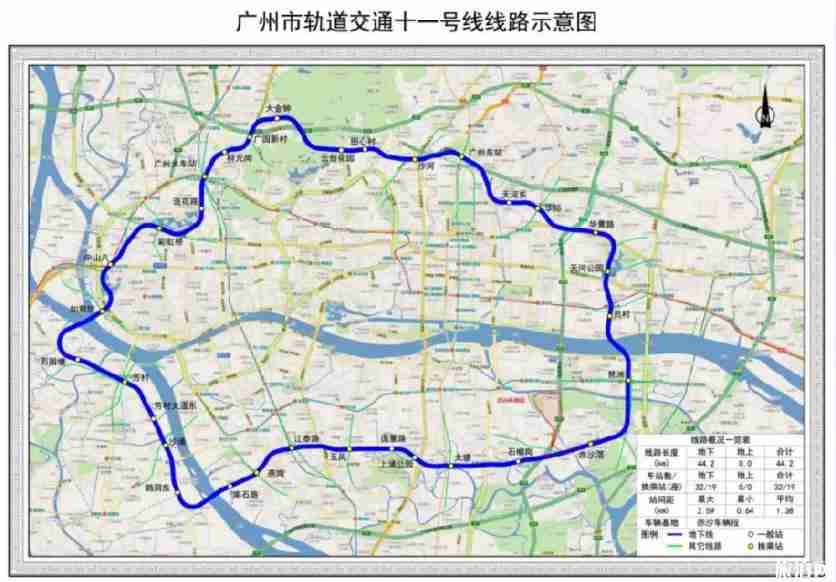 广州地铁2020年开通新线时间线路图站点