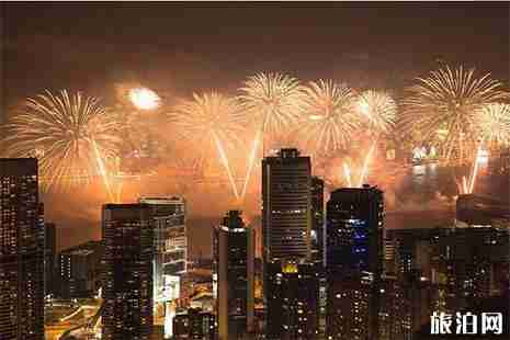 2019香港跨年煙花秀 時間+地點