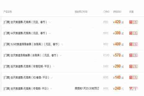 2019万科松花湖滑雪场门票多少钱 交通+费用