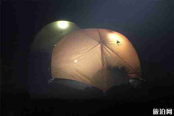 3天2夜武功山露营经验