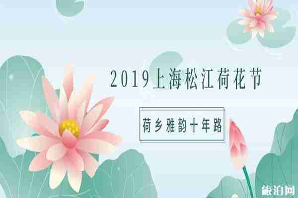 2019上海松江荷花节 地址+门票