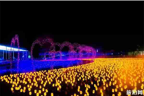 十九頂氈房夢幻燈光秀 時間+活動內容