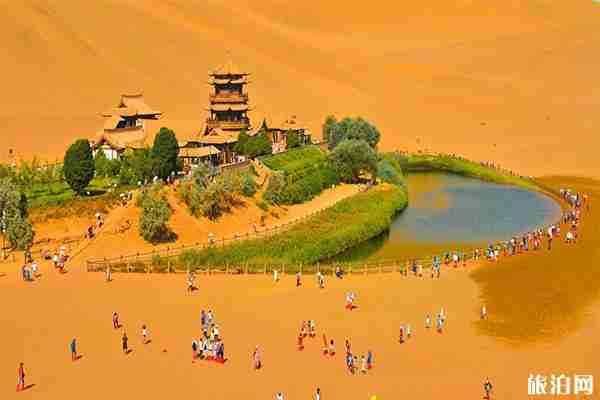 敦煌一日游攻略 鸣沙山月牙泉+莫高窟