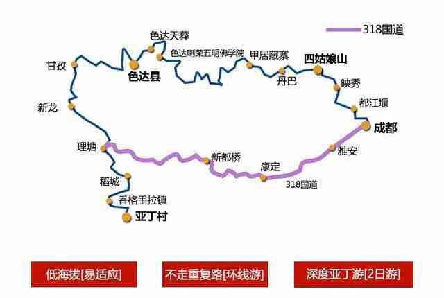 西部旅游地图 新疆 西藏 青海 川西 甘南旅游地图大全