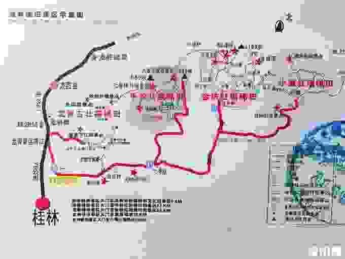 桂林龙脊梯田什么时候去最好+景区导览图