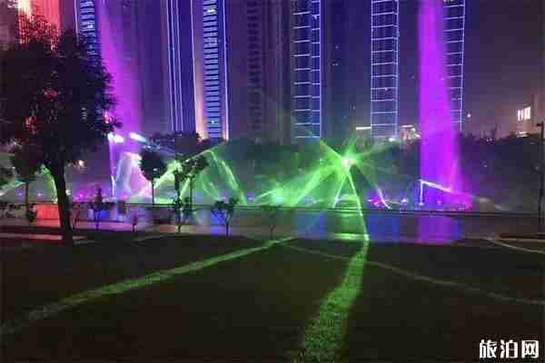太原长风商务区灯光秀几点开始+最佳观赏位置+停车信息