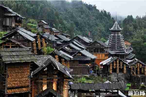 西江千戶苗寨游覽路線