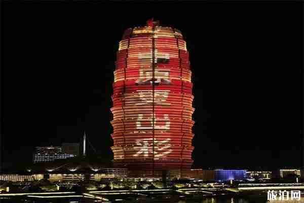 2019郑州CBD如意湖文化广场灯光秀+无人机表演秀时间