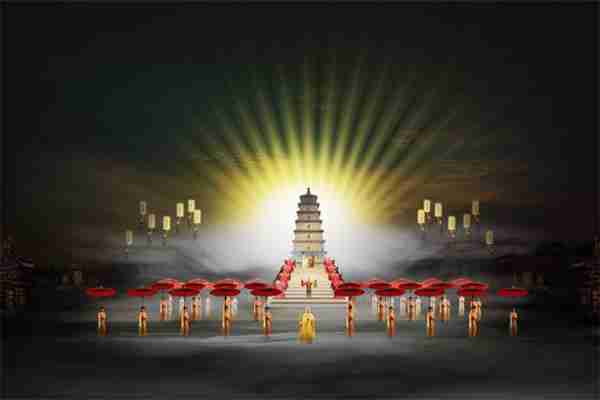 2019西安国庆灯光秀在哪里