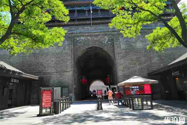 西安城墻永寧門表演時間