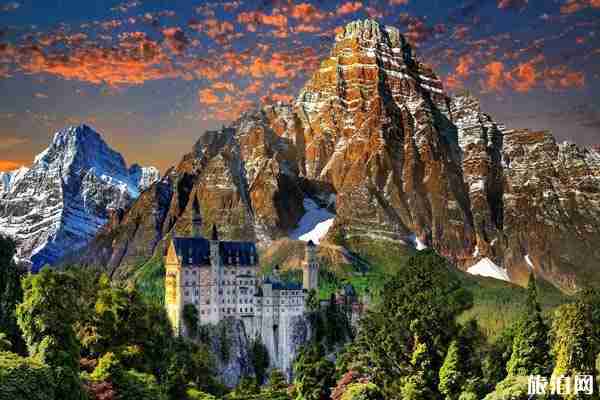 新天鵝堡拍照最佳位置 新天鵝堡附近的景點推薦