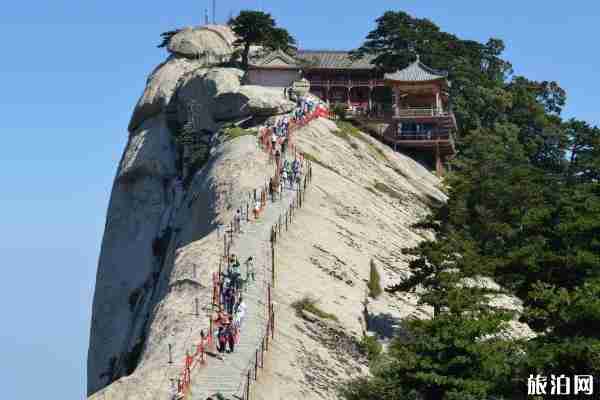 华山登山路线推荐