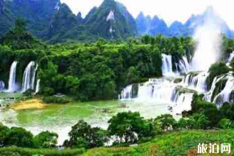 德天跨国瀑布在哪里+门票+简介