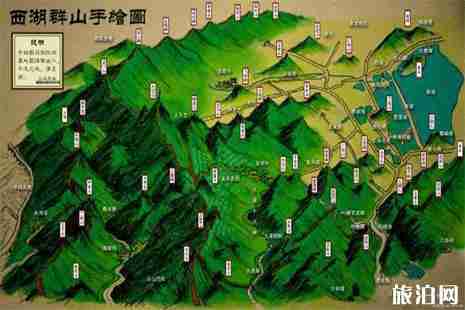 杭州西湖登山路线 春天登山攻略