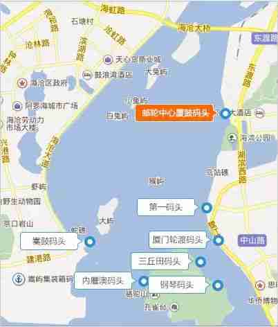 外地游客怎么去厦门鼓浪屿