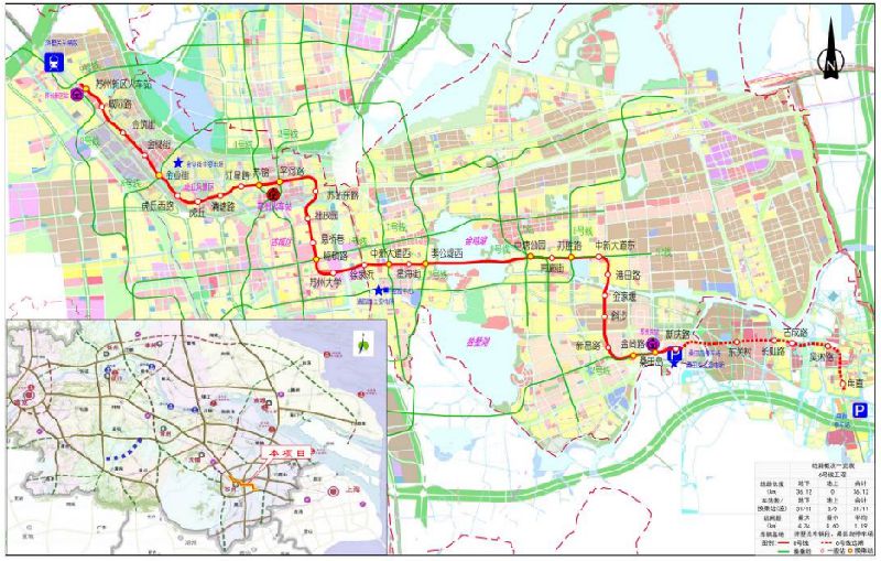 苏州地铁6号线最新消息站点线路图开通时间