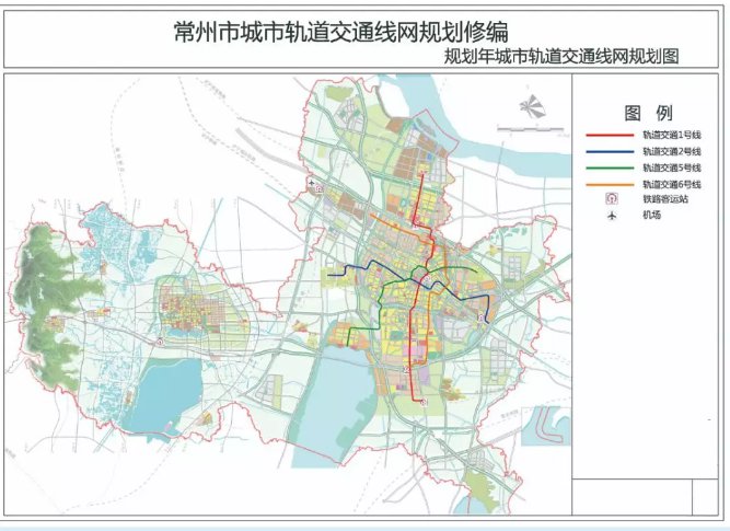 常州地铁s1,s8将作为五号线和六号线的延伸线修到金坛,因此,常州地铁5