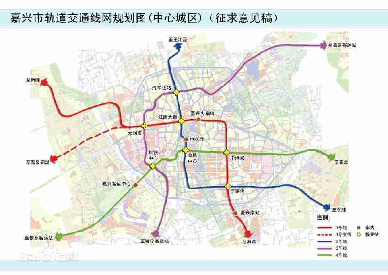 嘉興地鐵什么時候通車