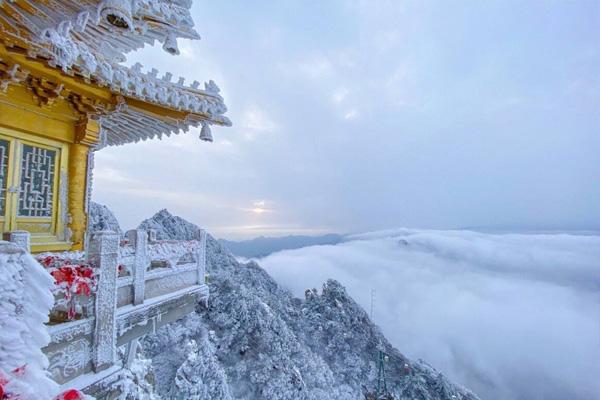 洛阳老君山旅游攻略冬季老君山网红打卡景点