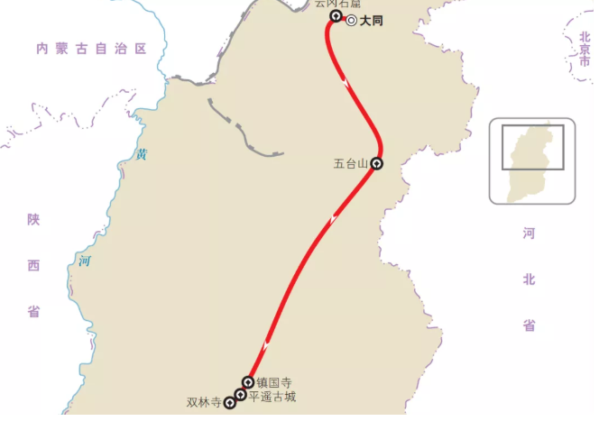 冬天山西哪里好玩 山西五日游经典路线自驾
