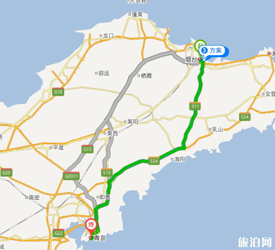 2018烟台周边自驾游攻略门票+交通
