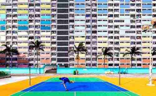 香港的彩虹村是在哪里