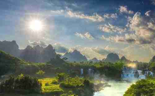 廣西德天瀑布在哪里 景點介紹 廣西德天瀑布在哪里 景點介紹