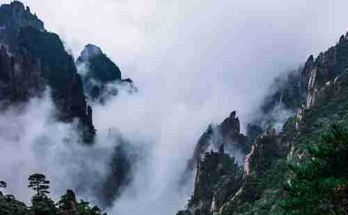 第一次去黃山從前山上還是后山上 第一次去黃山從前山上還是后山上