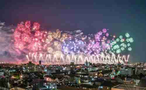 日本花火大會開始時間2018