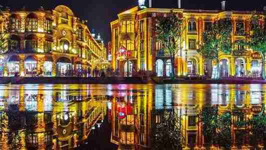 台儿庄古城的夜景门票多少 台儿庄古城的夜景图片 台儿庄古城的夜景门票多少 台儿庄古城的夜景图片