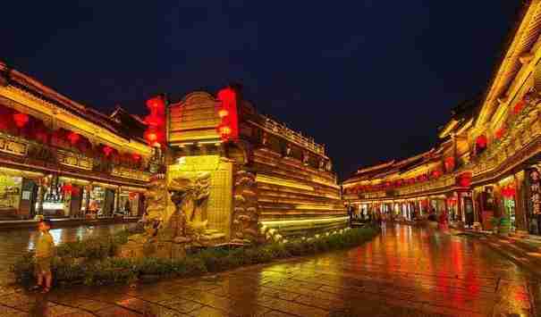 台儿庄古城的夜景门票多少 台儿庄古城的夜景图片 台儿庄古城的夜景门票多少 台儿庄古城的夜景图片