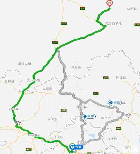 克旗和烏蘭布統行程安排 克旗和烏蘭布統行程安排