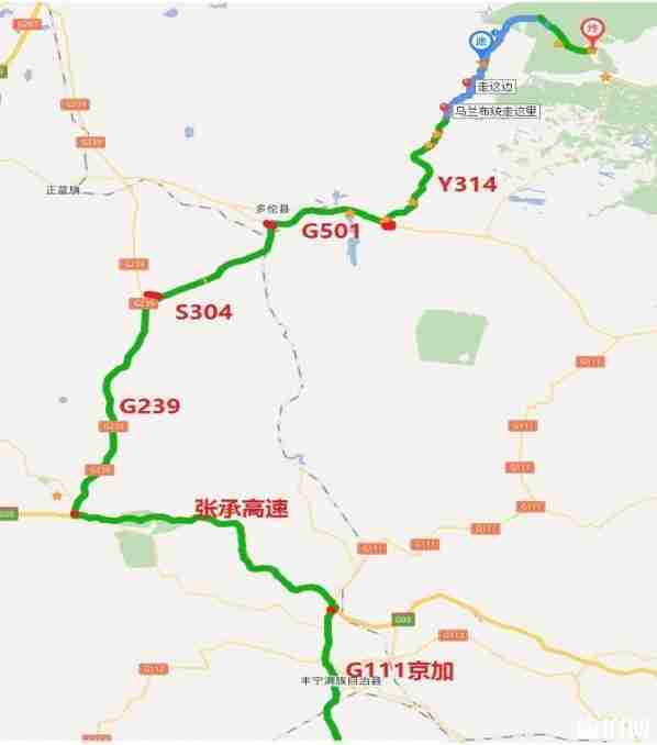 克旗和烏蘭布統行程安排 克旗和烏蘭布統行程安排