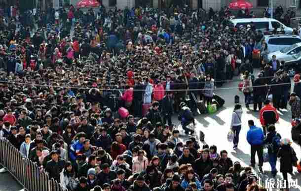 北京地鐵擁擠圖片 十一北京最擁擠的景點有哪些