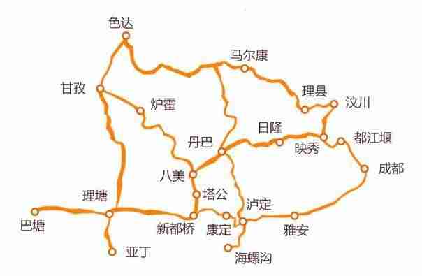 国庆川西环线自驾游攻略