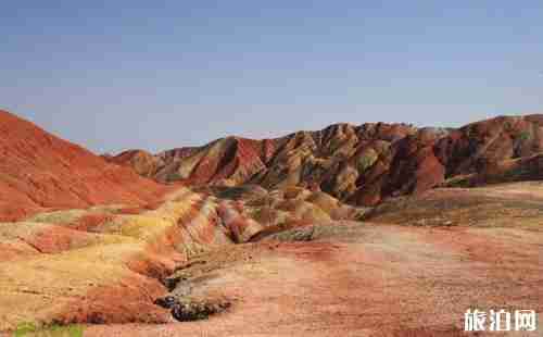七彩丹霞和冰沟丹霞有什么区别
