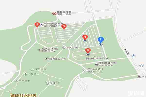 常州嬉戏谷停车场在哪 怎么收费的 常州嬉戏谷停车场在哪 怎么收费的