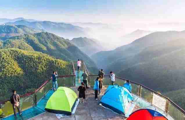 宁波五龙潭观瀑水景玻璃天桥攻略 宁波五龙潭观瀑水景玻璃天桥攻略