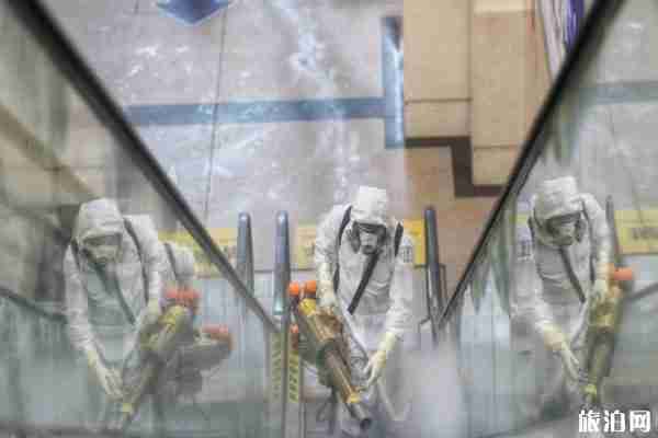 武漢漢口火車站全面消殺 什么時候解封