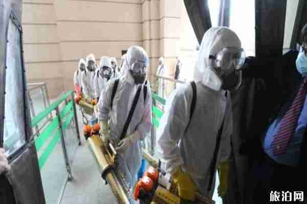 武漢漢口火車站全面消殺 什么時候解封