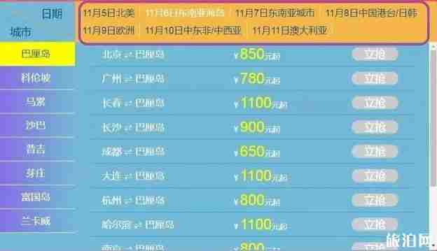 雙十一機票有優惠嗎 2018雙十一各航空公司機票優惠