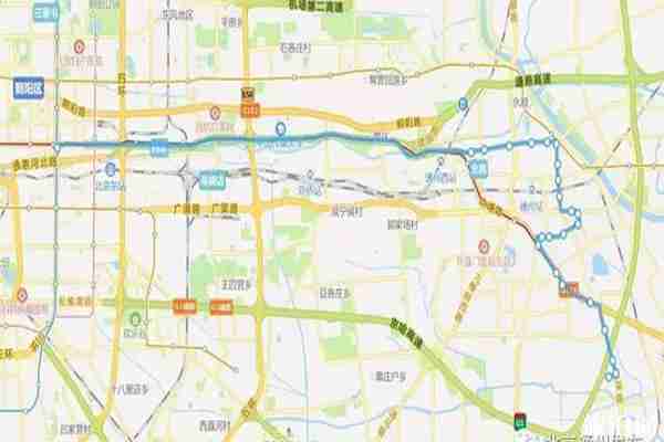 通州公交線路查詢地址 附通州61條公交線站點+發車時間