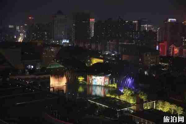 東莞國慶中心廣場噴泉開放時間+中心廣場怎么去