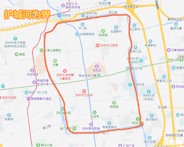 蘇州古城交通換乘指南 2019國慶蘇州限行時間路段