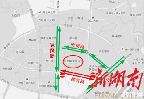 2019年高考长沙易堵路段+交通管制+绕行指南 2019年高考长沙易堵路段+交通管制+绕行指南