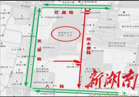2019年高考长沙易堵路段+交通管制+绕行指南 2019年高考长沙易堵路段+交通管制+绕行指南