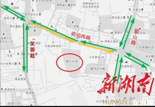2019年高考长沙易堵路段+交通管制+绕行指南 2019年高考长沙易堵路段+交通管制+绕行指南